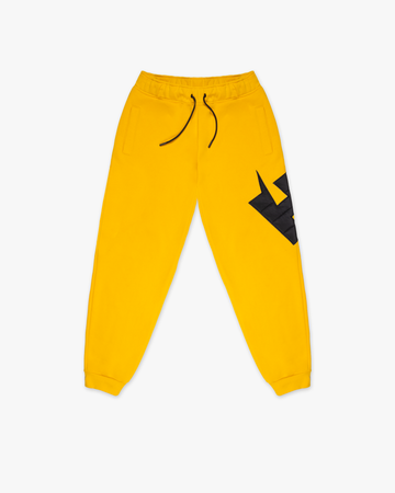 HYPER PUFFER BLACK LOGO SWEATPANTS