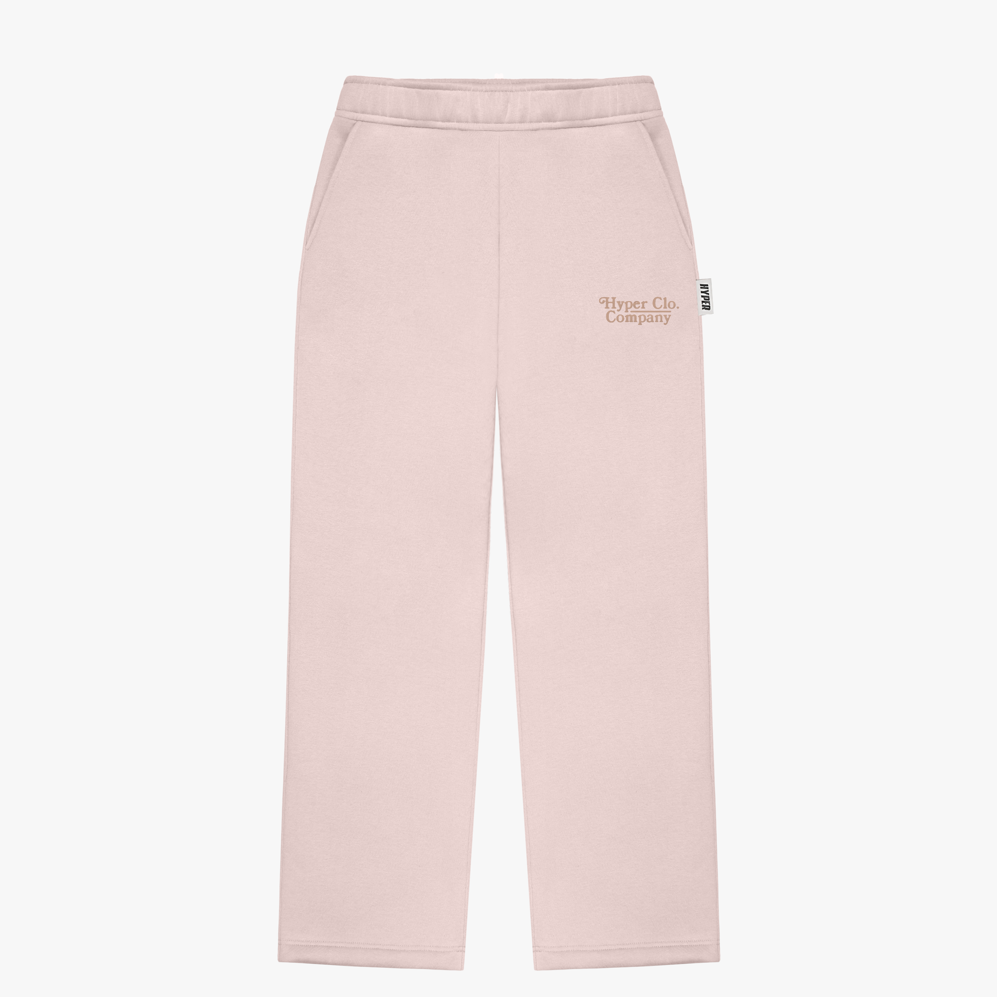 BEIGE MINIMAL HYPER SWEATPANTS