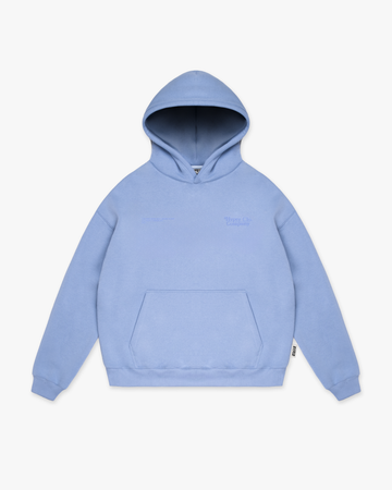 BLUE MINIMAL HYPER HOODIE